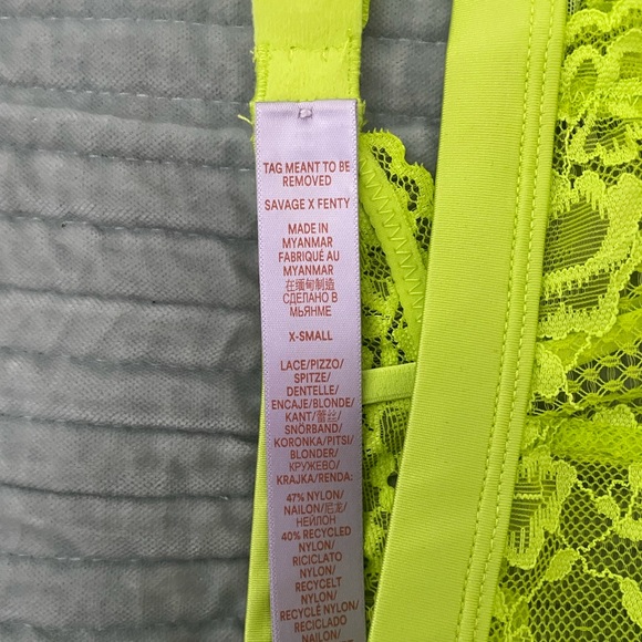 Savage x Fenty Bralette Size XS - Picture 2 of 2